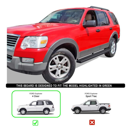 Estribos Compatibles Con Ford Explorer 2006-2010 De 4 Puerta Foto 7