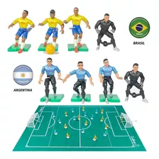 Futebol Total Gulliver Brasil X Argentina Jogadores Pintados