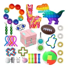 Kit Fidget Kit Pop It Fidget Toy 31 Peças