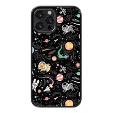 Funda Para Celular Mascotas Animales Astronautas Espacio