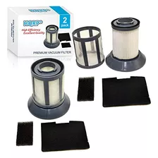 Filtro Hqrp 2-pack Para Bissell 6489, 64892, 64894 -