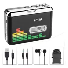 Convertidor Mypin, Cassette A Mp3, Portátil, Con Audífonos