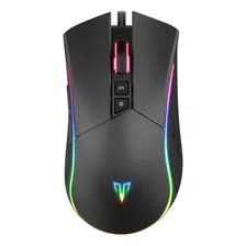 Mouse Gamer Profissional Led Rgb Com Seleção De Dpi 7 Botões