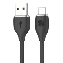 Cable De Datos Jd D-23ac Usb A A Usb C 2.4a Carga Rapida Color Negro