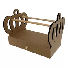 Porta Tiara Organizador Acessórios Jóia Coroa Princesa Mdf 