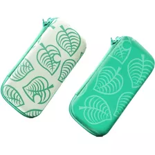 Estuche Para Nintendo Switch Animal Verde Oscuro Blanco Mo B