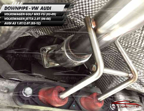Downpipe Y Tuberia Audi A3 1.8 2.0 2003-2012 Acd Performance Foto 4