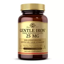 Hierro Gentle 25mg 90cap Sabor Sin Sabor