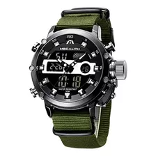 Megalith Relojes Para Hombre Con Nylon Impermeable Militar