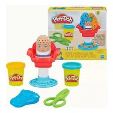 Play Doh Cabelo Maluco Barbearia Com 2 Cores De Massinha