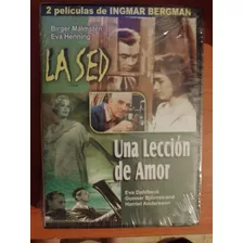 Ingmar Bergman La Sed Una Lección De Amor Dvd Sellado Lp