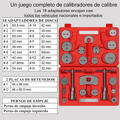 Kit Opresor De Piston Caliper,opresor Para Piston Frenos Foto 2