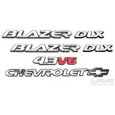 Símbolos Blazer Dlx + 4.3 V6 + Chevrolet - 1995 À 1998