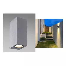 X4 Lampara De Muro Led Bidireccional P/ Foco Gu10 Jardin 