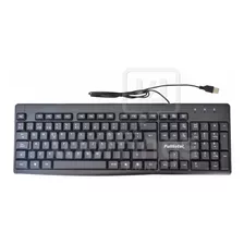 Teclado Usb Standard Para Pc Fulltotal Ke-1011 Negro Calidad