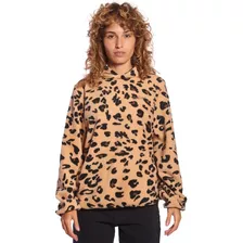 Buzo Canguro Polar Volcom Thru Hood Miss Kitty Mujer