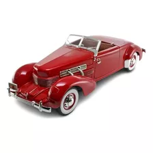 Cord 812 Roadster 1937 Convertible - Rojo Ertl 1/18