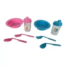 Kit Alimentação Refeição Bebe Infantil 3 Peças Papinha 