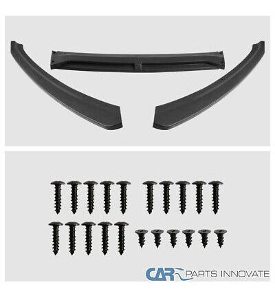 Fit 15-18 Ford Focus Se Sel Matte Black Pp Front Bumper  Ttx Foto 7