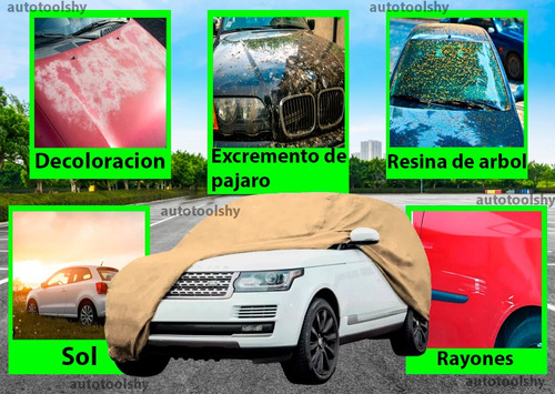 Funda Cubierta Impermeable Reforzada Honda Fit 2019 Foto 4