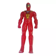 Boneco Do Homem De Ferro Plástico Super Herói Brinquedo