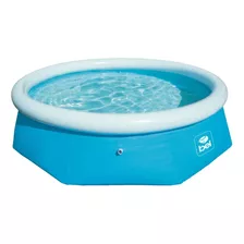 Piscina Inflável 2700l C/ Paredes Laterais Triplas Azul Bel