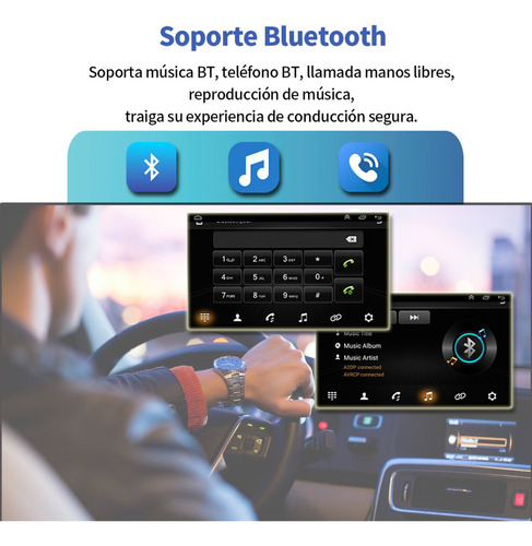 Radio Android Para Opel Astra J 2 Gb+32 Gb Carplay Foto 8