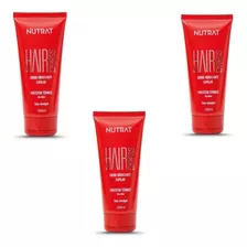 3 X Unidades Hair Dress Proteção Termica Prolab Nutrat 