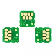Kit-3 Chip Caixa Manutencao Epson C9345 L8180 L18050 L8050