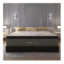 Colchón King Size Restonic Foam Ortopédico Con Máxima Comodidad, Suavidad Y Descando Garantizado