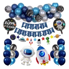 Globos De Astronauta Para Decoración De Cumpleaños Infantil