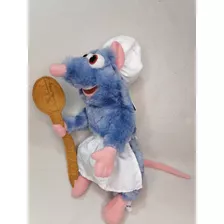 Mm Peluche Original Remy Ratatouille Disney Pixar 22cm.