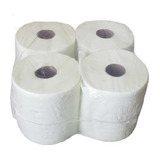 Pack 4 Rollos Bobinas Toalla Tissue 20cm X 200mts Blanca