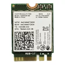 Placa Wifi Intel Wireless -n 7260 2.4 Ghz Bluetooth 7260ngw