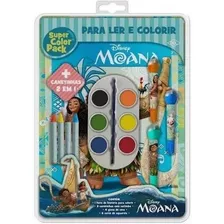 Livro De Colorir - Super Color Pack - Disney - Moana