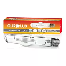 Lampada Vapor Metálico Tubular 250w E40 5000k Luz Branca Cor Da Luz Branco-frio 127v/220v