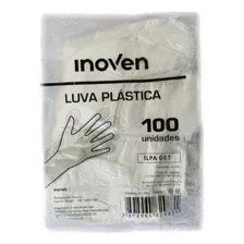 5000 Luvas Plásticas Descartável Transparente P/ Limpeza Hig