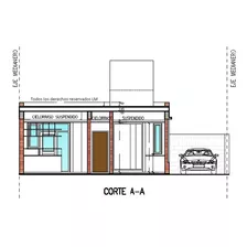 Construccion Conjunto Planos P/ Vivienda Unifamiliar 80 M2 