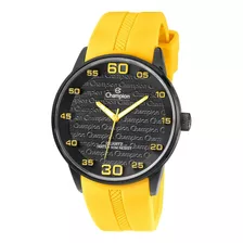 Relógio Champion Masculino Esportivo Amarelo Prova D´agua