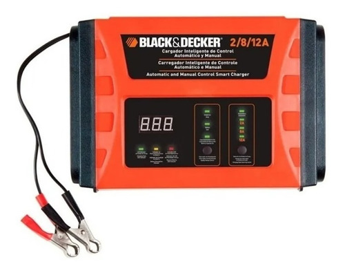 Cargador Batería Inteligente Black Decker 12v 12amp Bc12
