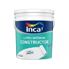 Pintura Látex Interior Inca Constructor 20lts Blanco