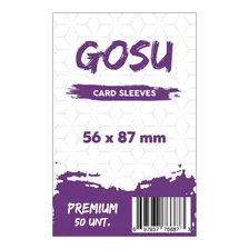 Funda Gosu 56 X 87 Mm Standard Usa (50 Pr.)