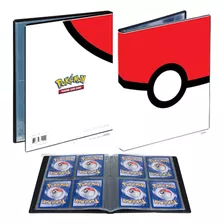 Portafolio De 4 Bolsillos Para Cartas De Pokemon - Poke Ball