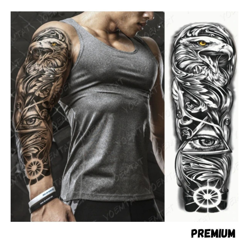 Kit Tatuagem Falsa Infinito Temporaria Masculina E Feminina