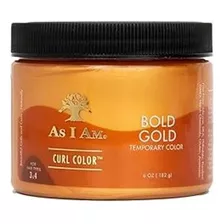 As I Am Color Oro Intenso Gel Rizado Color Temporal