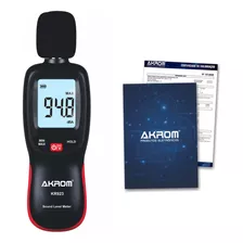 Decibelímetro Digital Certificado Calibração - Akrom Kr923