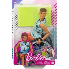 Barbie Fashionista Cadeira De Rodas Ken Mattel Hjt59