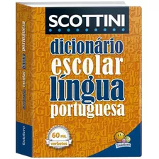 Livro Scottini Dicionário 60 Mil Verbetes: Língua Portuguesa