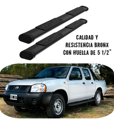 Estribos Bronx Nissan Frontier 2011 - 2015 4cil Doble Cabina Foto 2