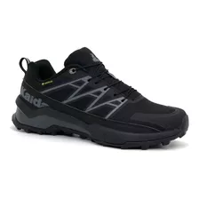 Zapatilla Outdoor De Hombre Kd22-07m Negro